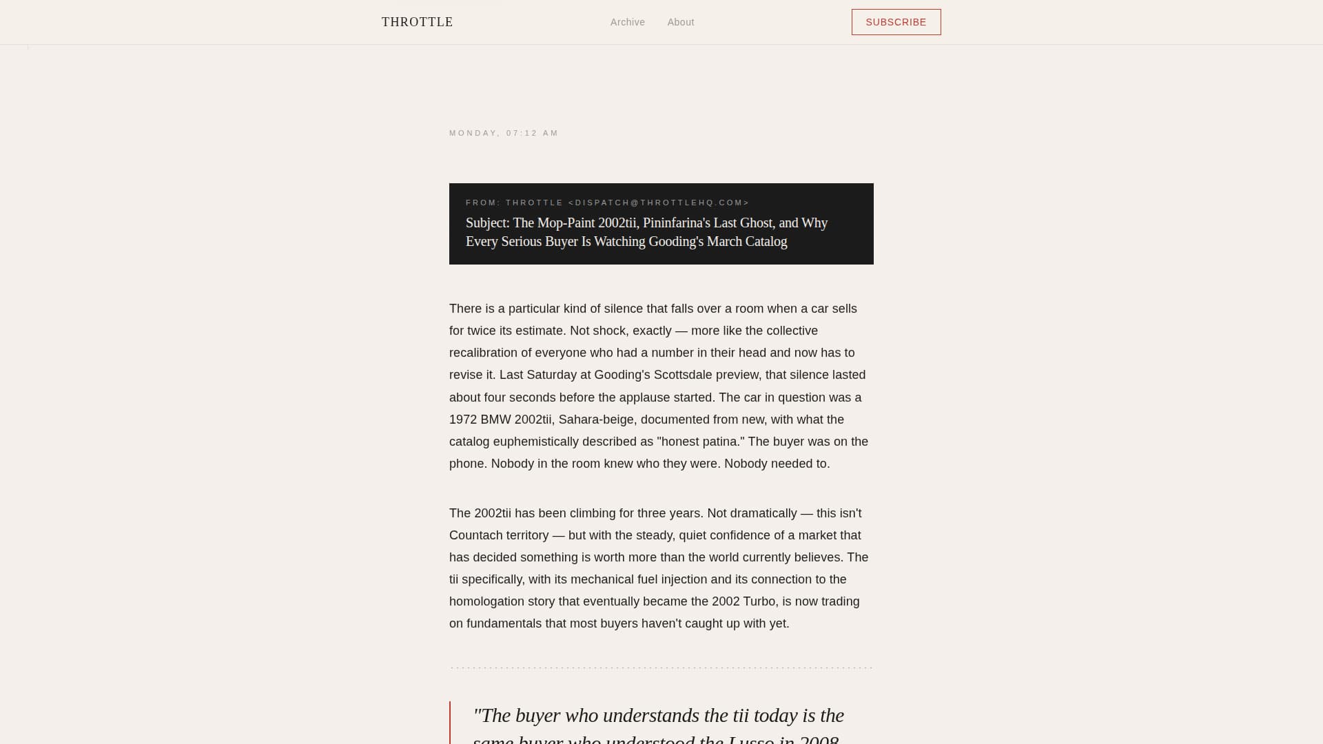 Automotive Blog & Media Specialist Blog Website Template