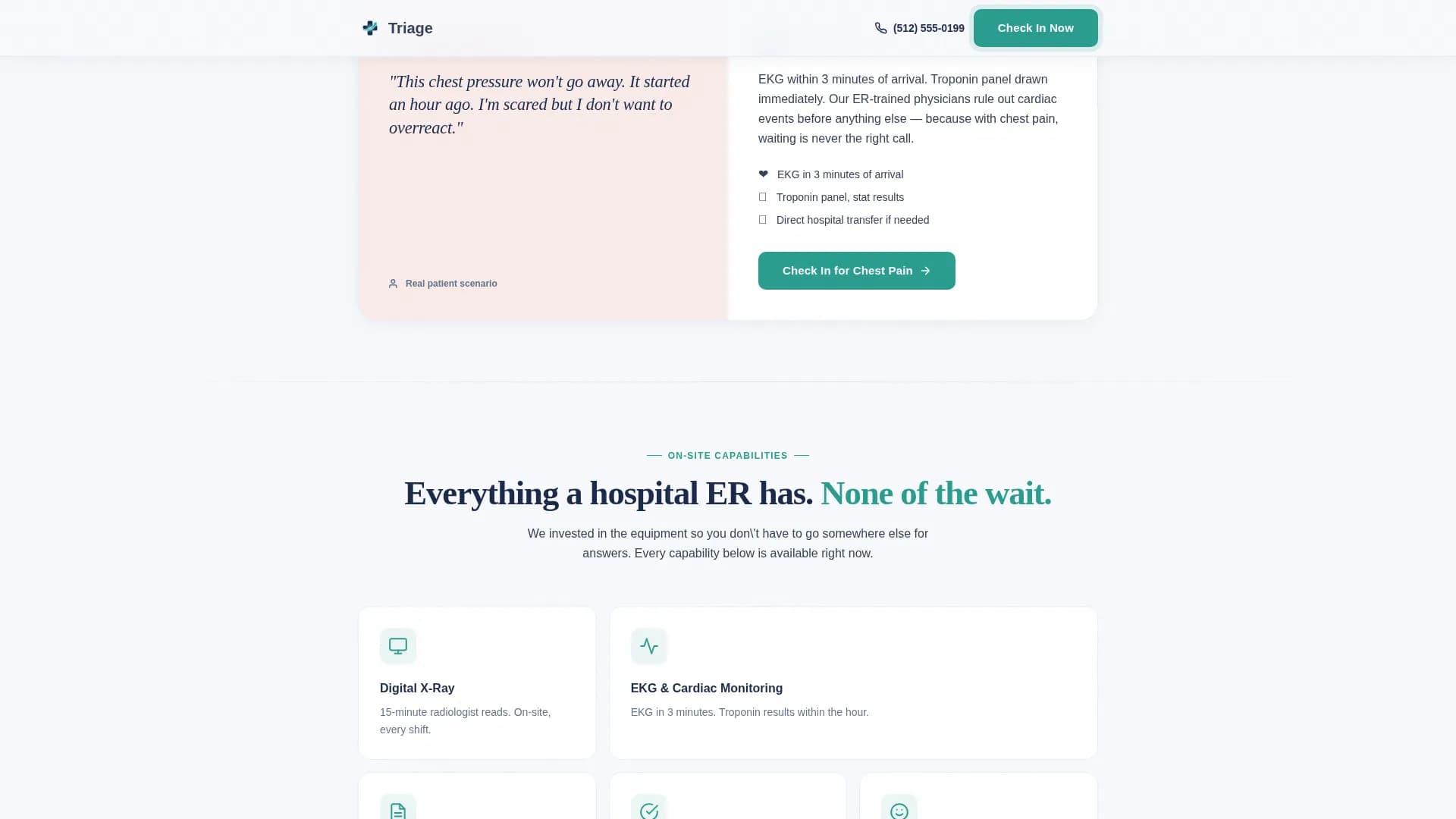 Emergency Medicine Professional Website Template