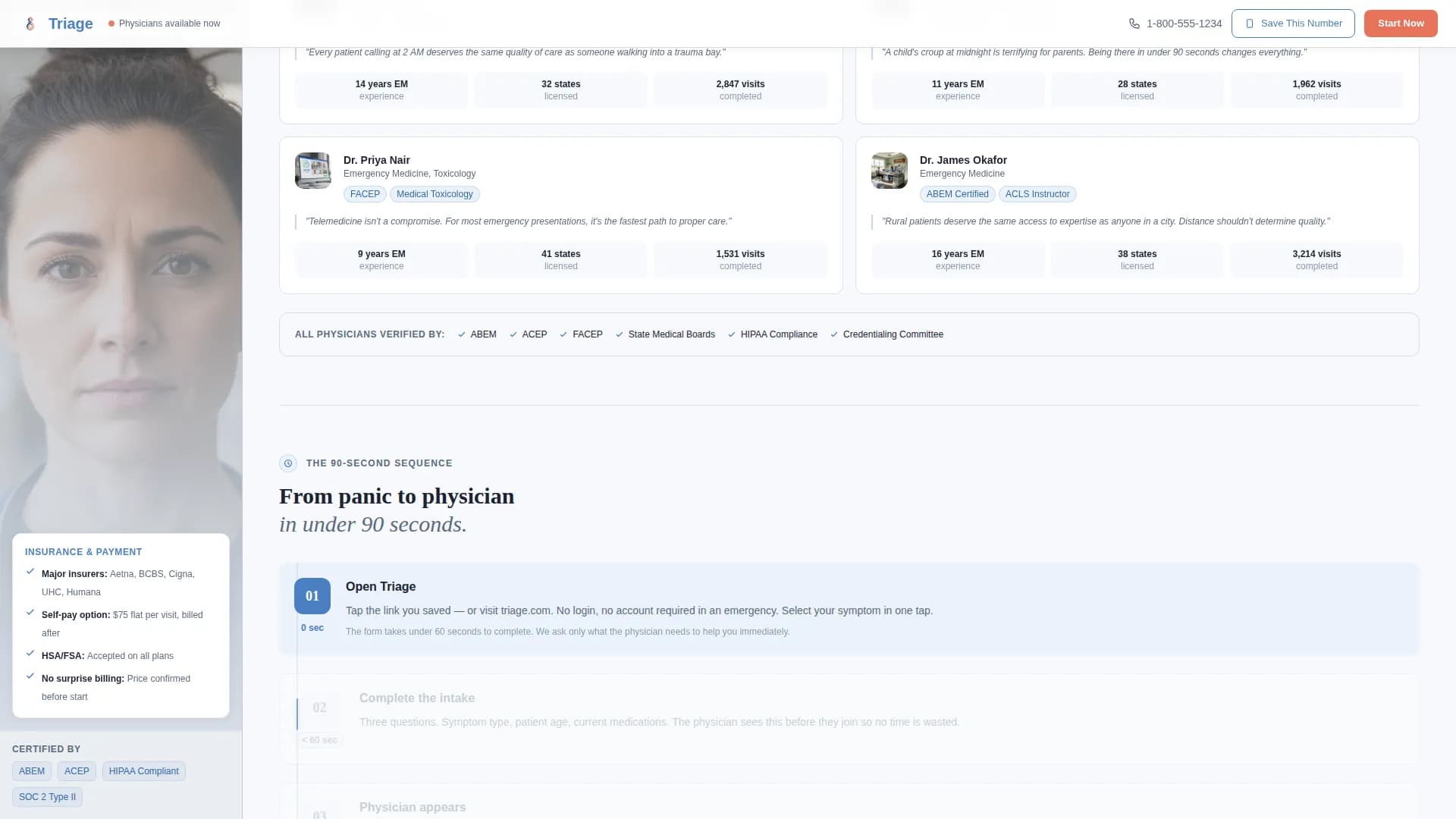 Emergency Medicine Reviews Website Template