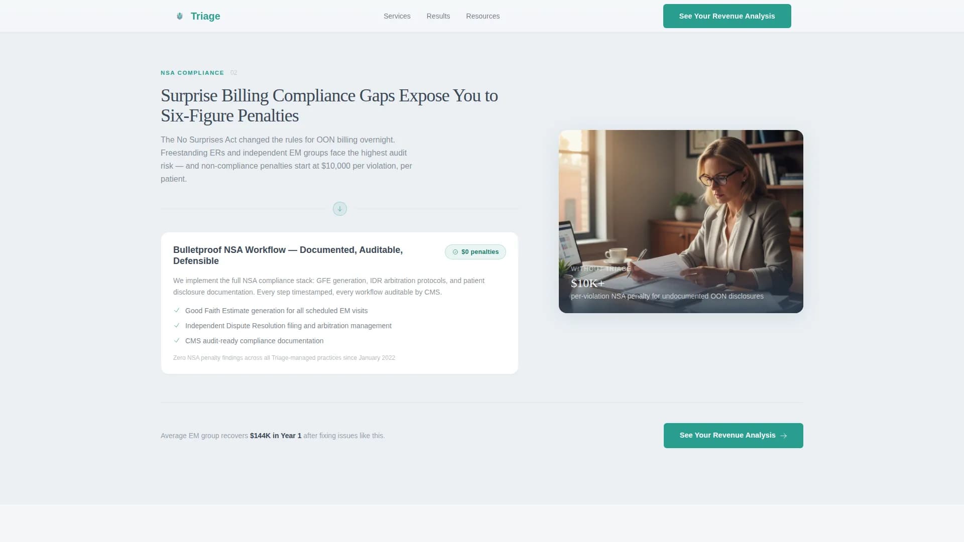 Emergency Physician Privacy Policy Website Template