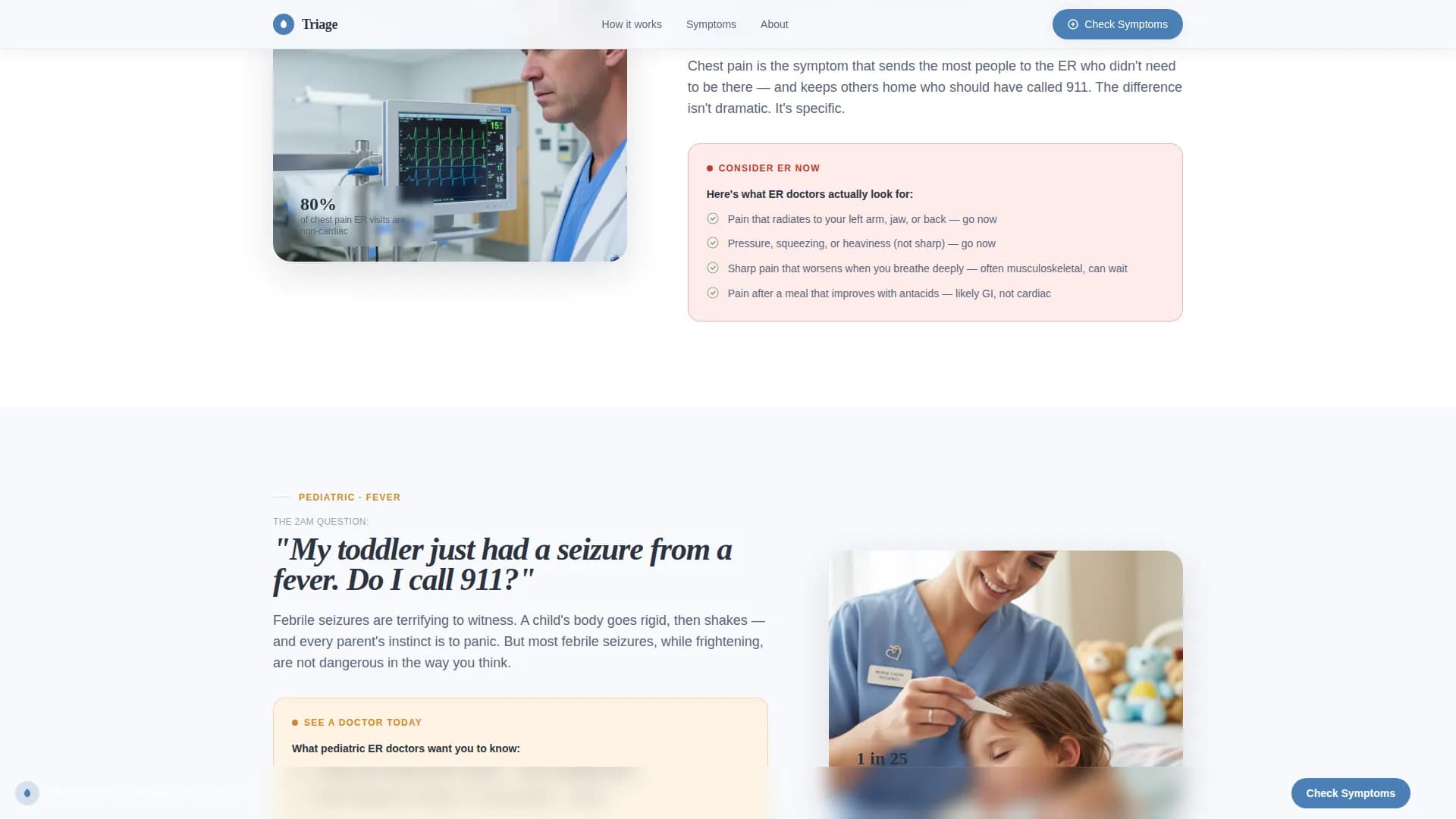 Emergency Physician Reviews Website Template