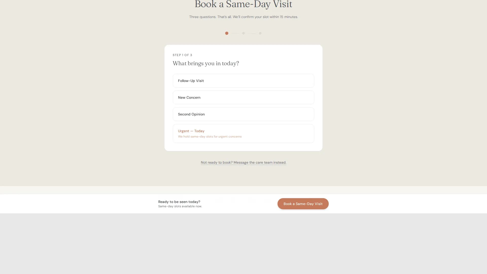 Emergency Physician Booking Website Template