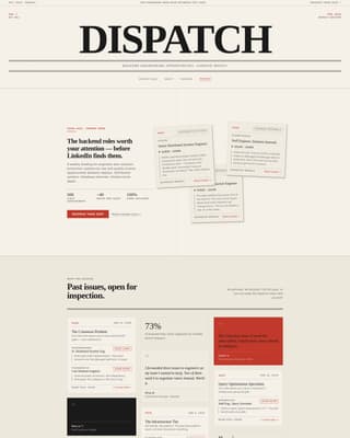 Backend Engineering Newsletter Booking Website Template