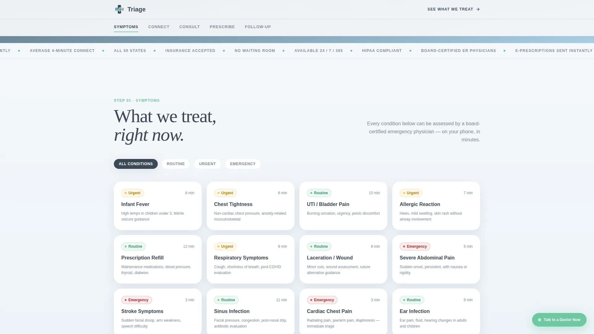 Emergency Physician Professional Website Template