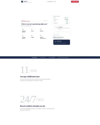 Veterinary & Animal Hospital Professional Website Template