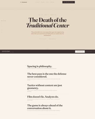 Sports Blog Reviews Website Template