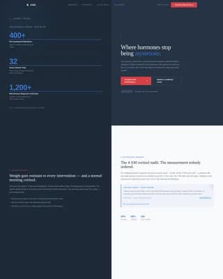Endocrinology Medicine Professional Website Template