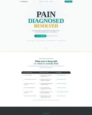 Endodontist Complete Booking Website Template