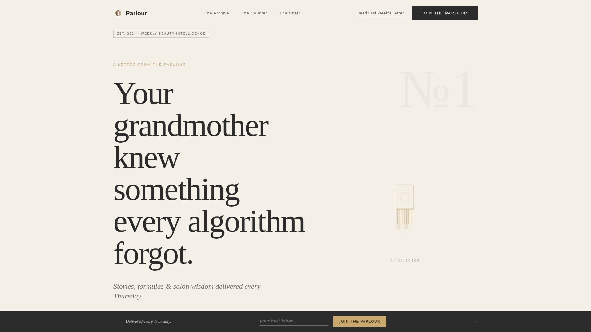 Beauty & Salon Blog & Media Reviews Website Template