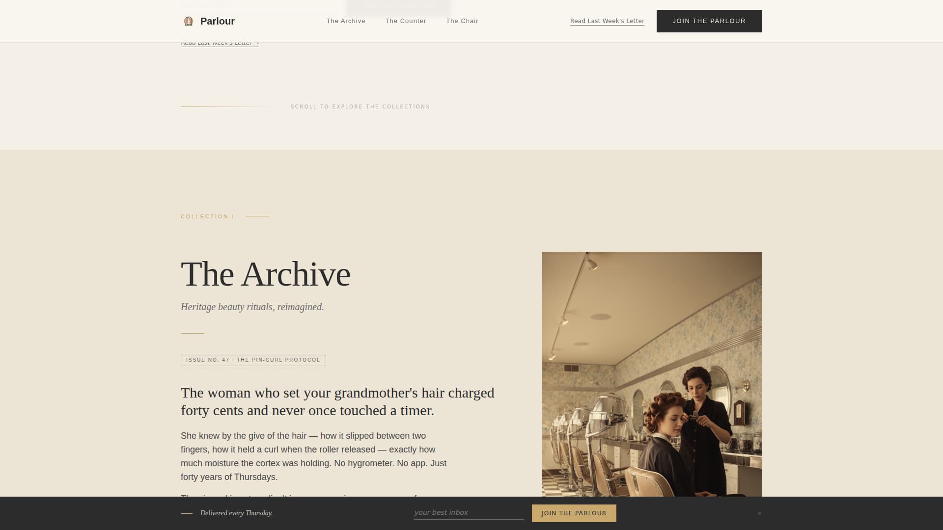Beauty & Salon Blog & Media Reviews Website Template
