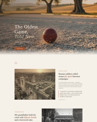 Hobby & Passion Content Specialist Blog Website Template