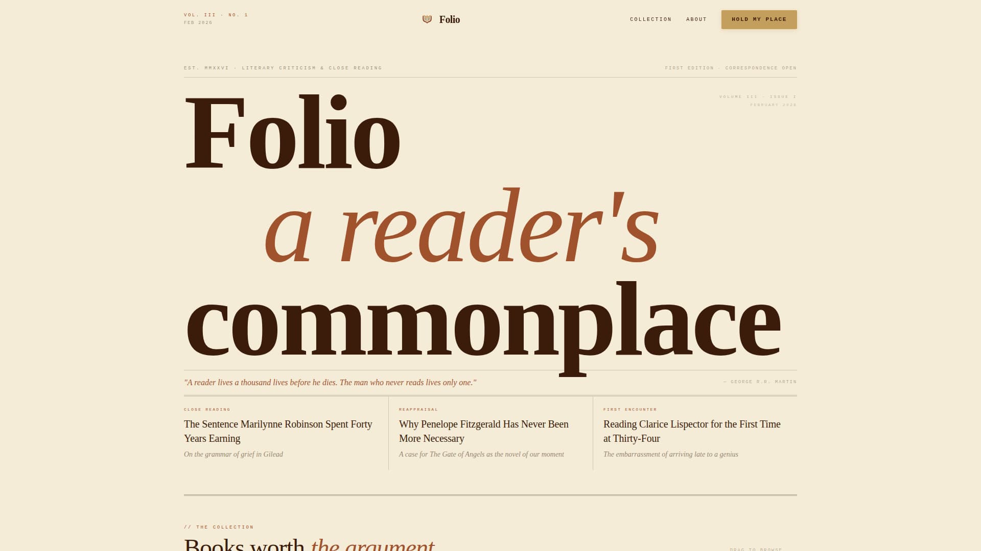 Book Reviews & Literary Criticism Content Expert Booking Website Template