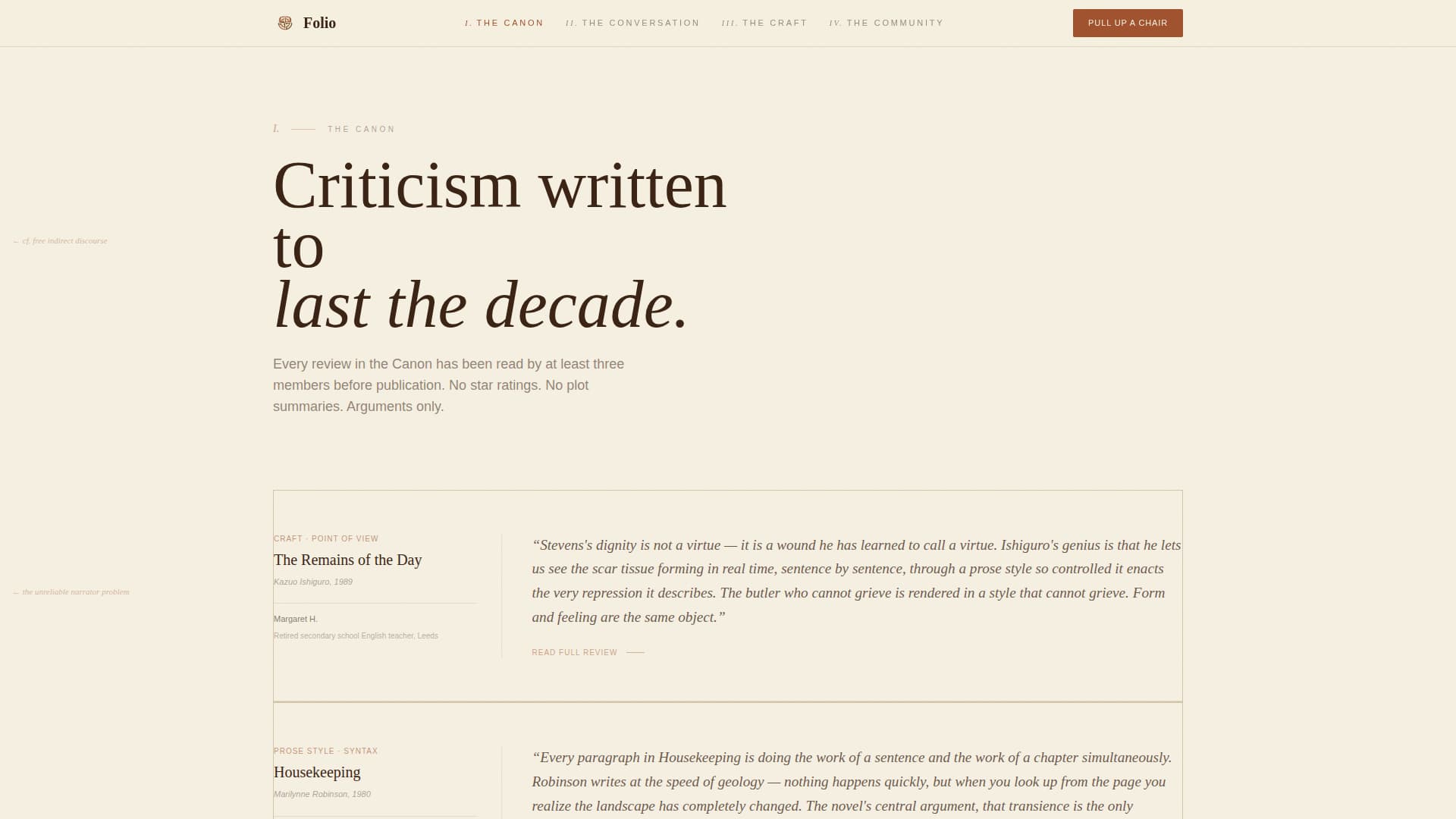 Book Reviews & Literary Criticism Content Booking Website Template