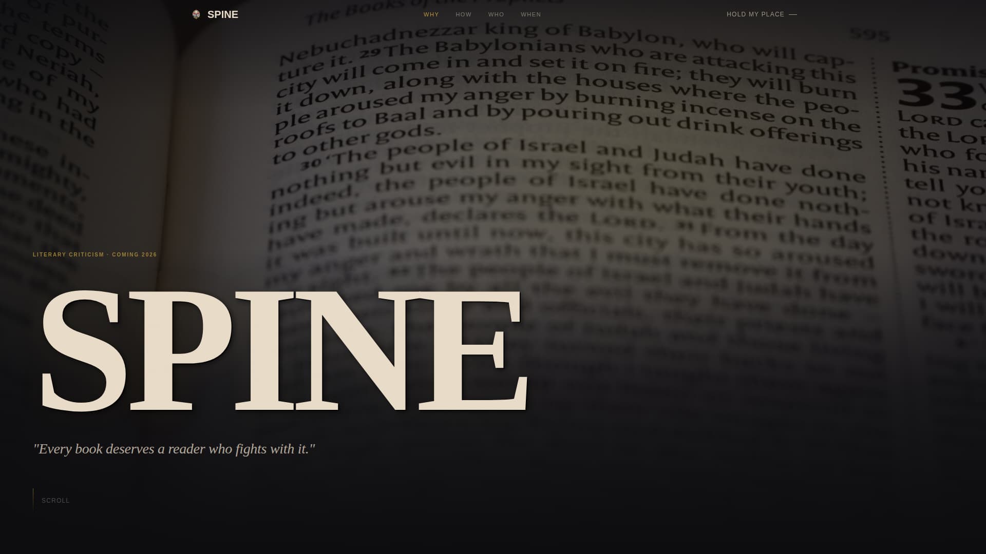 Book Reviews & Literary Criticism Content Complete Booking Website Template