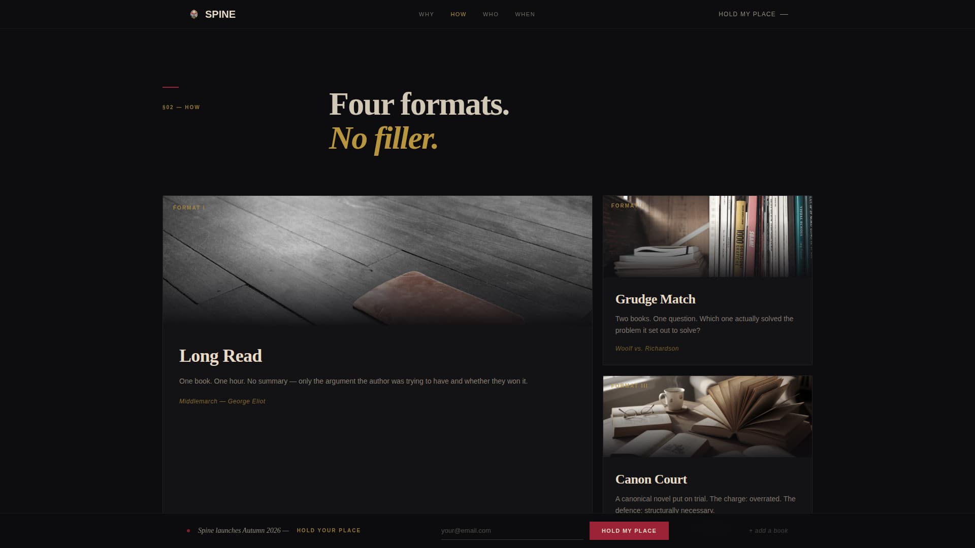 Book Reviews & Literary Criticism Content Complete Booking Website Template