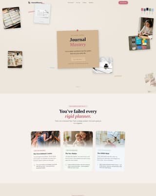 Craft & Hobby Blog Pre-Launch Website Template