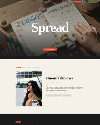 Craft & Hobby Blog Advanced Blog Website Template