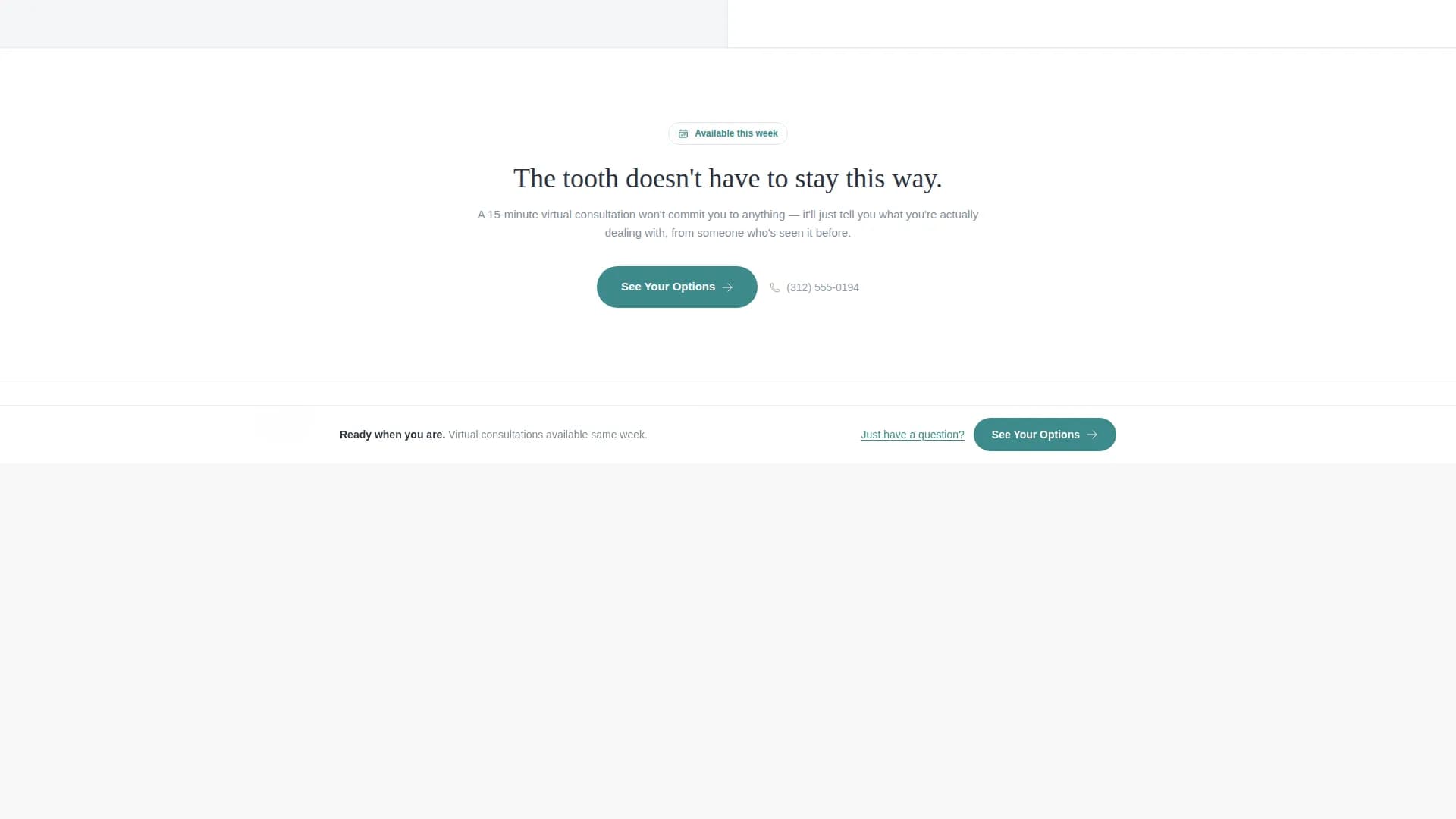 Endodontist Expert Booking Website Template