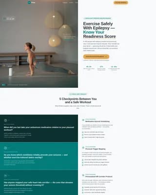 Epilepsy Care Specialist Professional Website Template