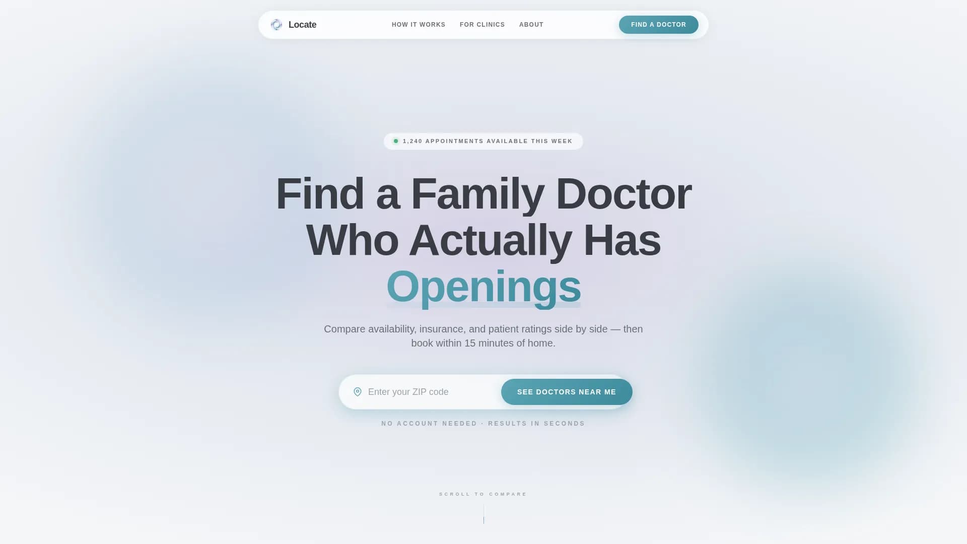 Family Doctor Comparison Website Template