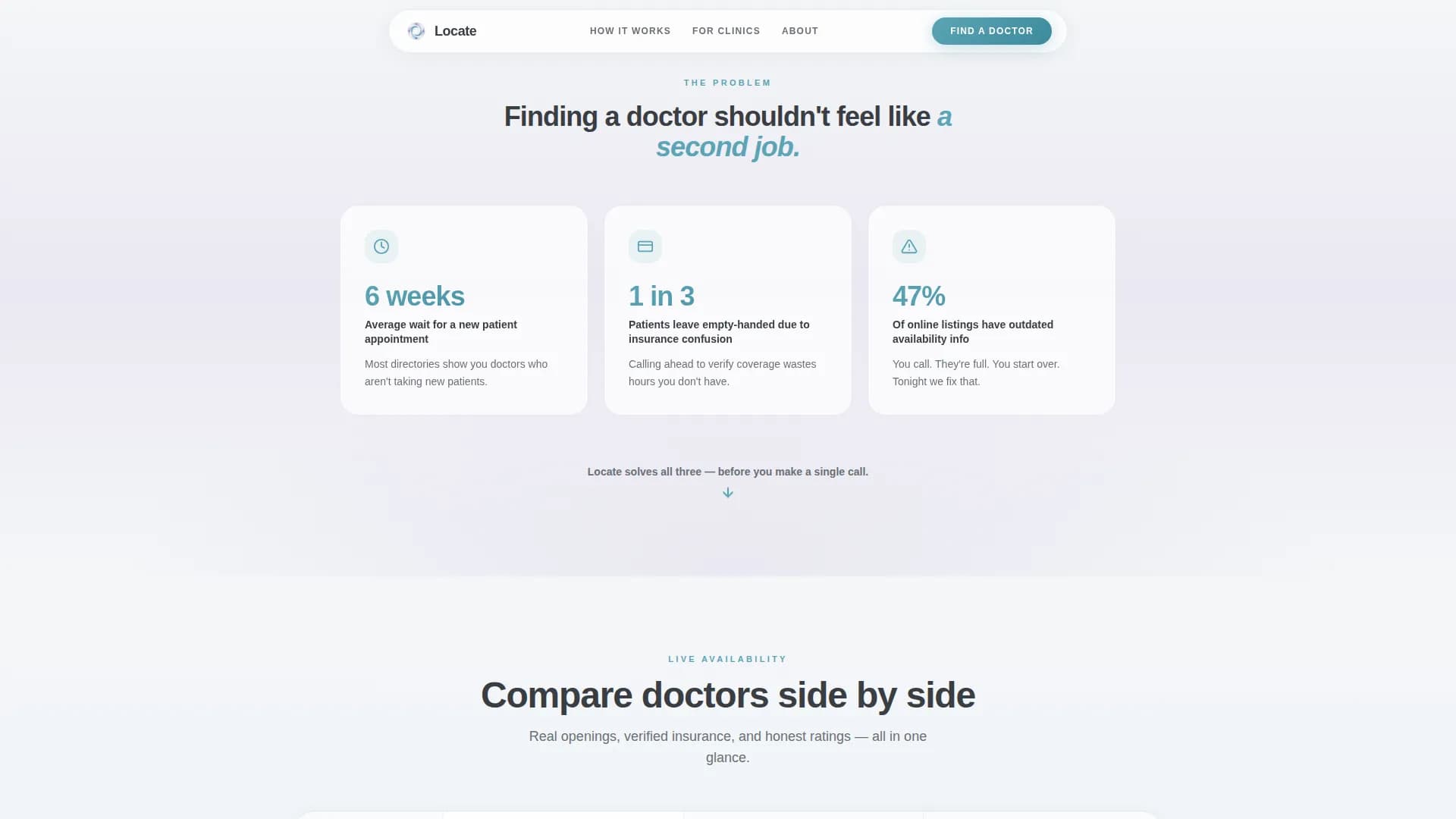 Family Doctor Comparison Website Template