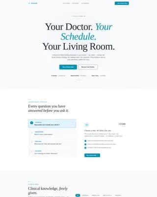 Family Medicine Medicine Booking Website Template
