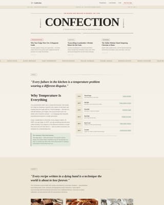 Hobby & Passion Content Certified Blog Website Template