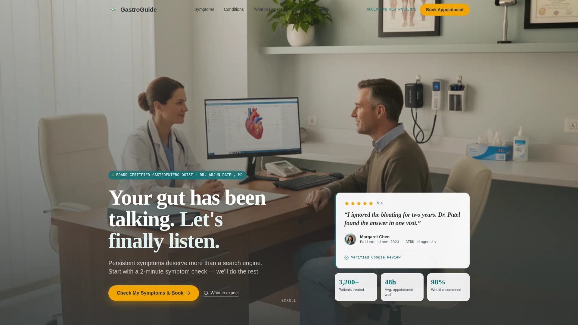Digest - Appointment Booking Landing page Template