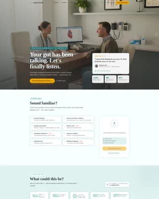 Digest - Appointment Booking Landing page Template