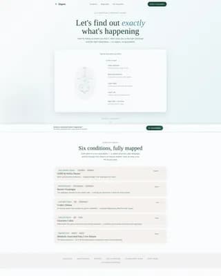 Digest - Gastroenterology Landing page Template