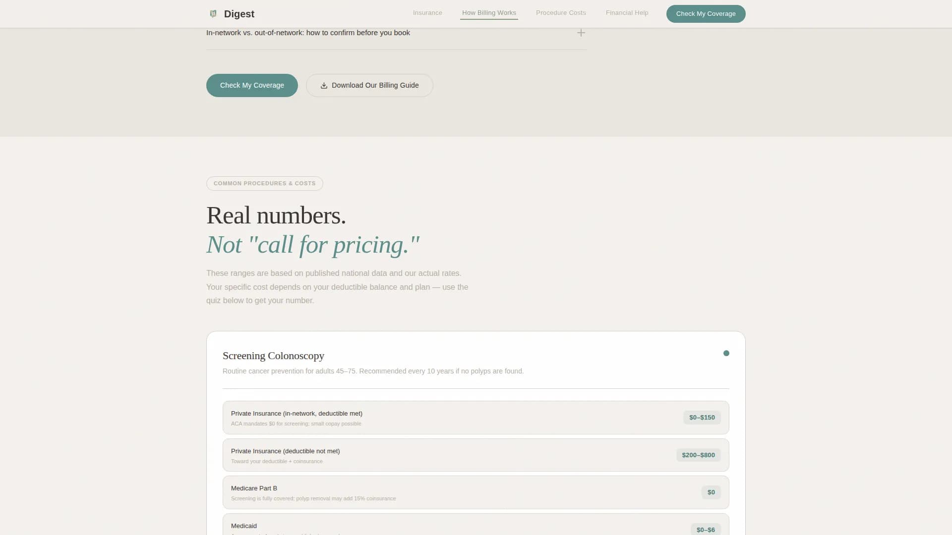 Clarity - Billing Services Landing page Template