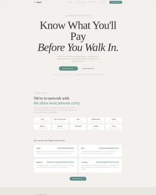 Clarity - Billing Services Landing page Template