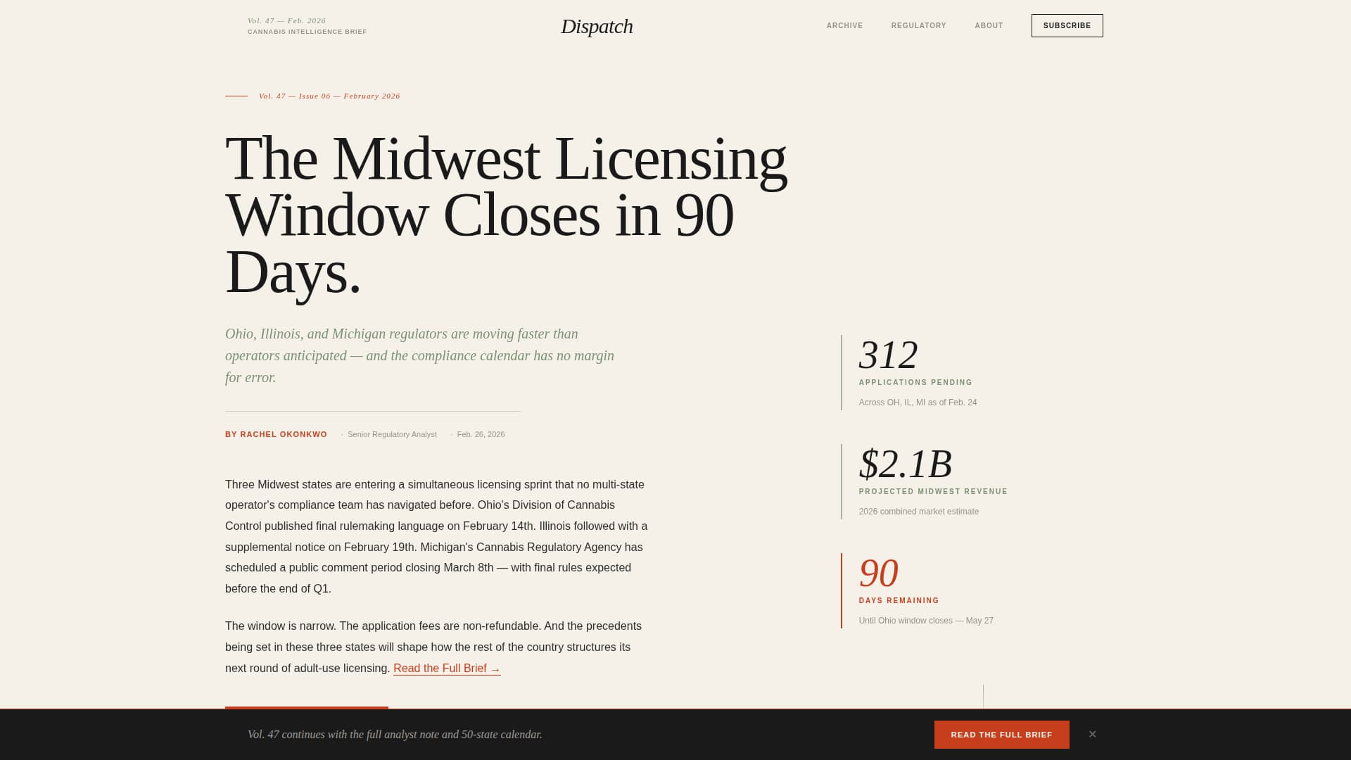 Cannabis Blog & Media Privacy Policy Website Template