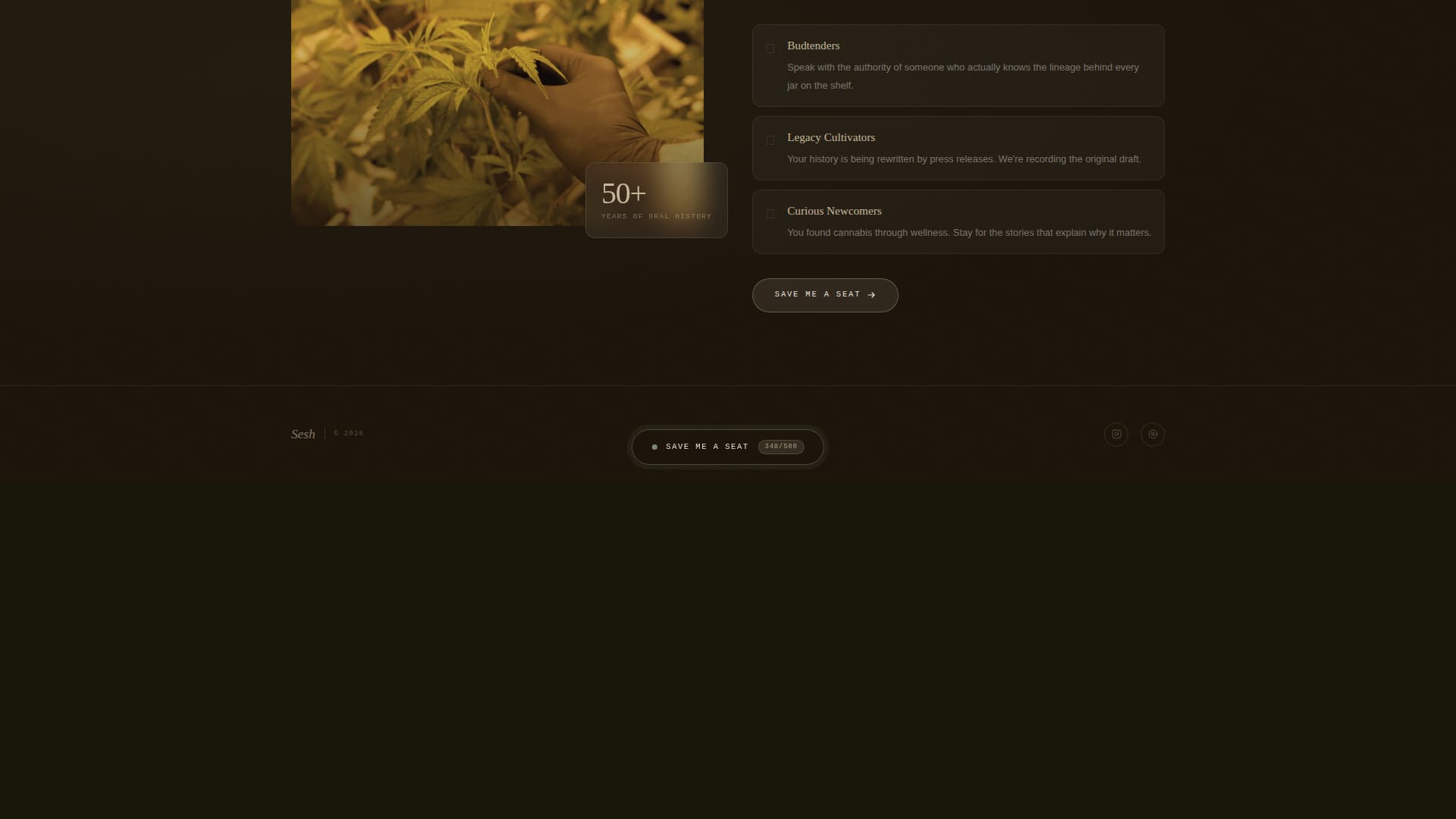 Cannabis Blog & Media Pre-Launch Website Template