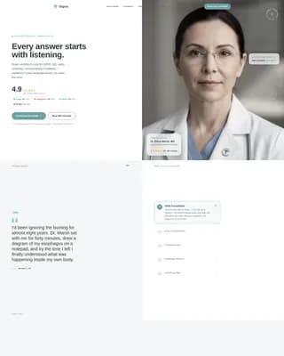Digest - Practice Consultation Landing page Template