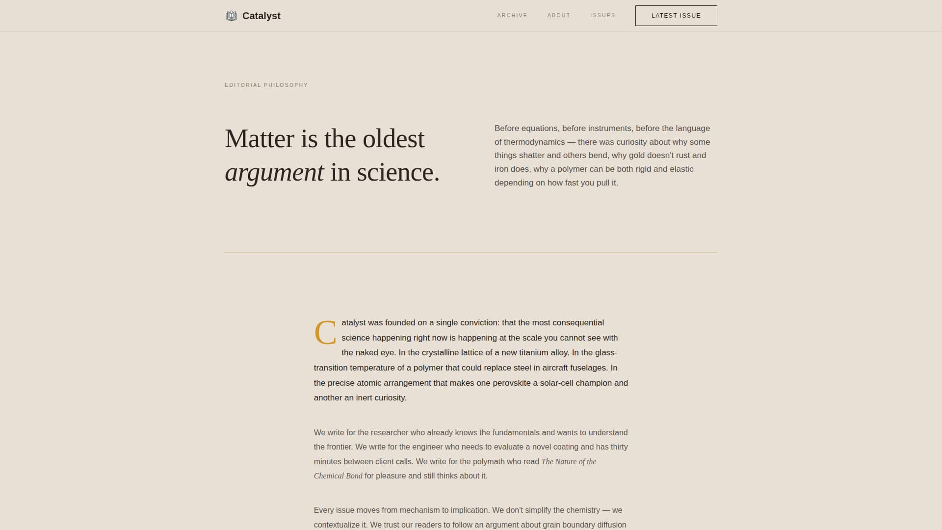 Science & Research Blog Blog Website Template