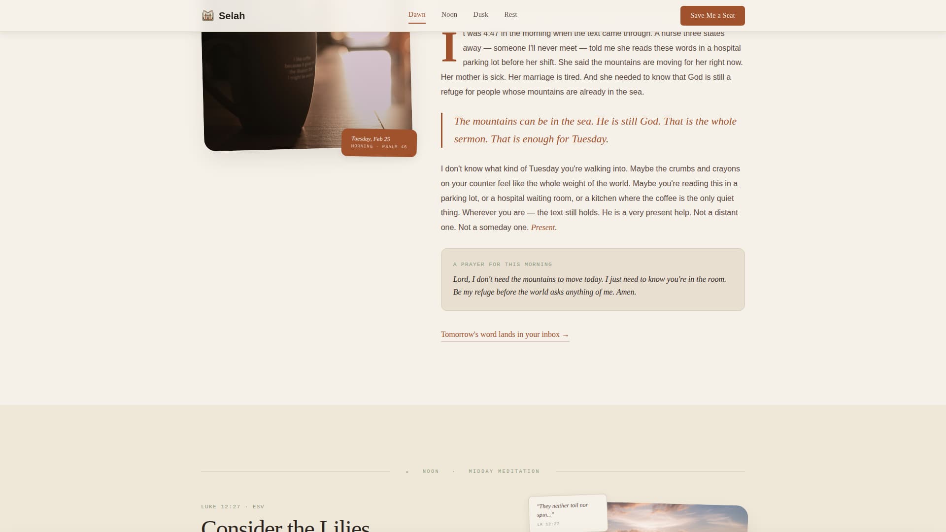 Philosophy & Spirituality Blog Specialist Blog Website Template