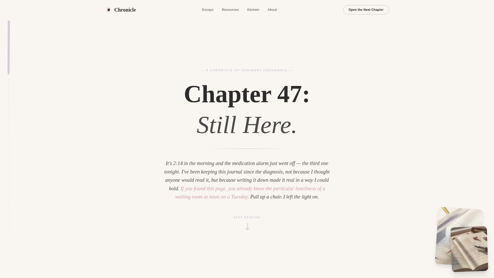 Health & Wellness Blog Blog Website Template