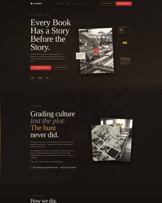 Longbox - Cinematic Comiccollecting Landing Page Template