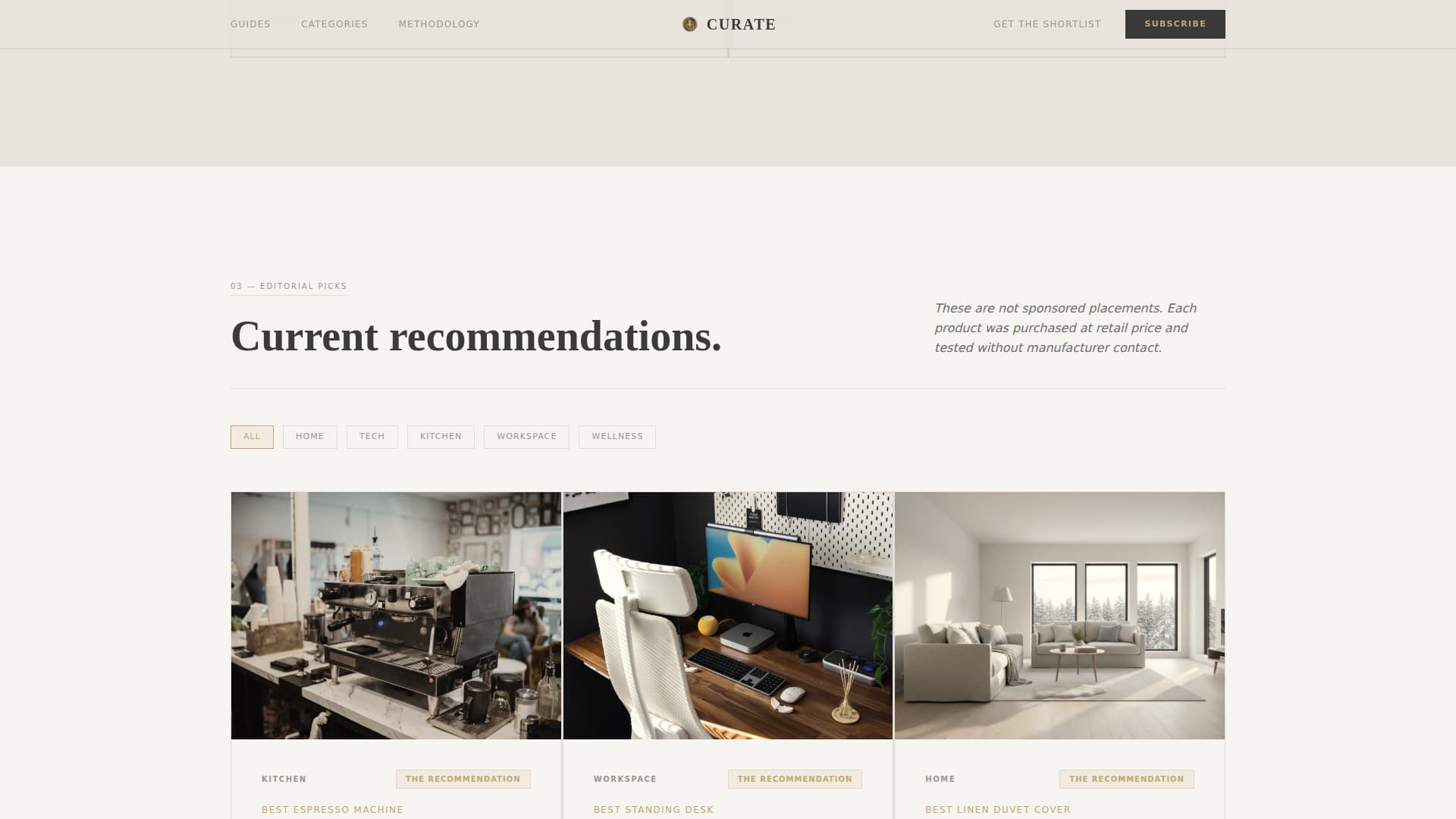 Review & Comparison Site Blog Website Template