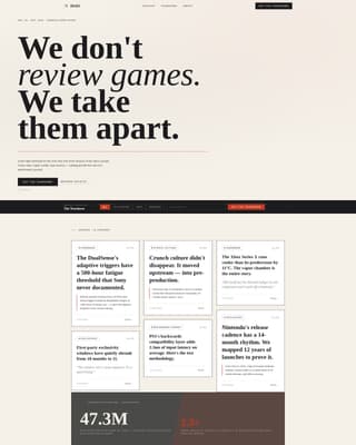Gaming & Esports Blog Blog Website Template