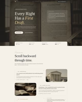 Legal & Policy Blog Privacy Policy Website Template