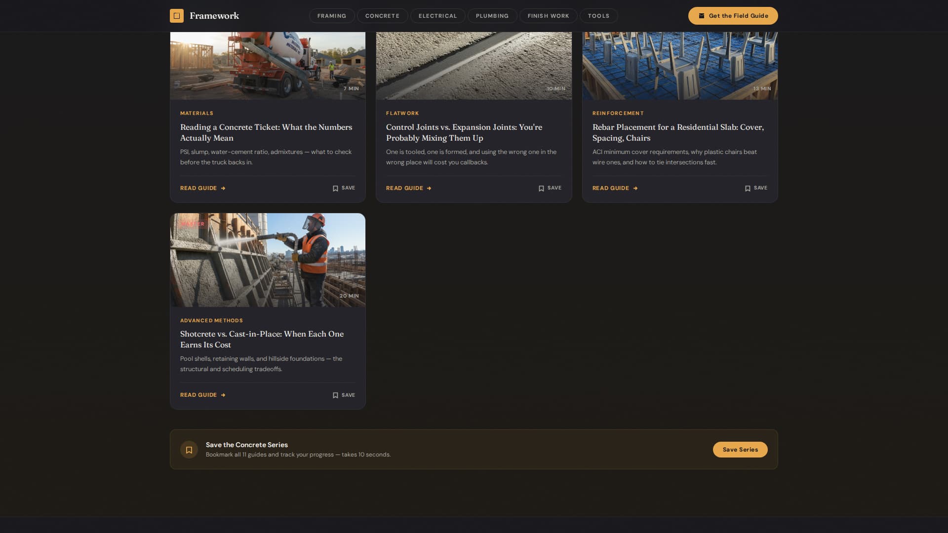 Construction Blog & Media Specialist Blog Website Template