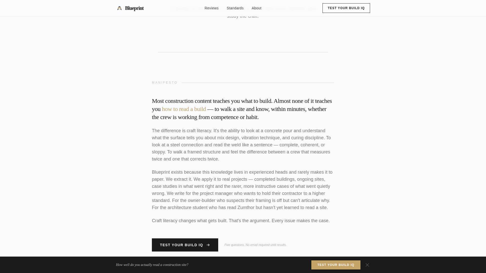 Construction Blog & Media Reviews Website Template