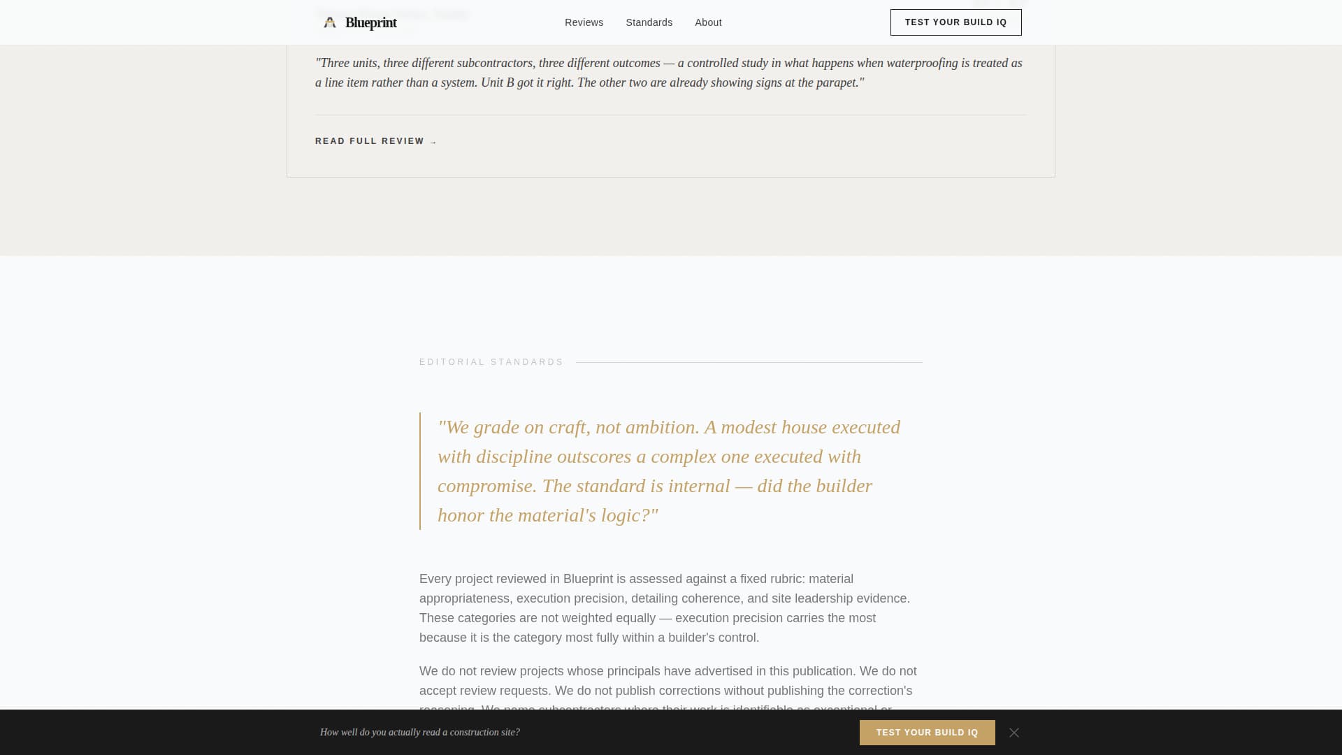 Construction Blog & Media Reviews Website Template