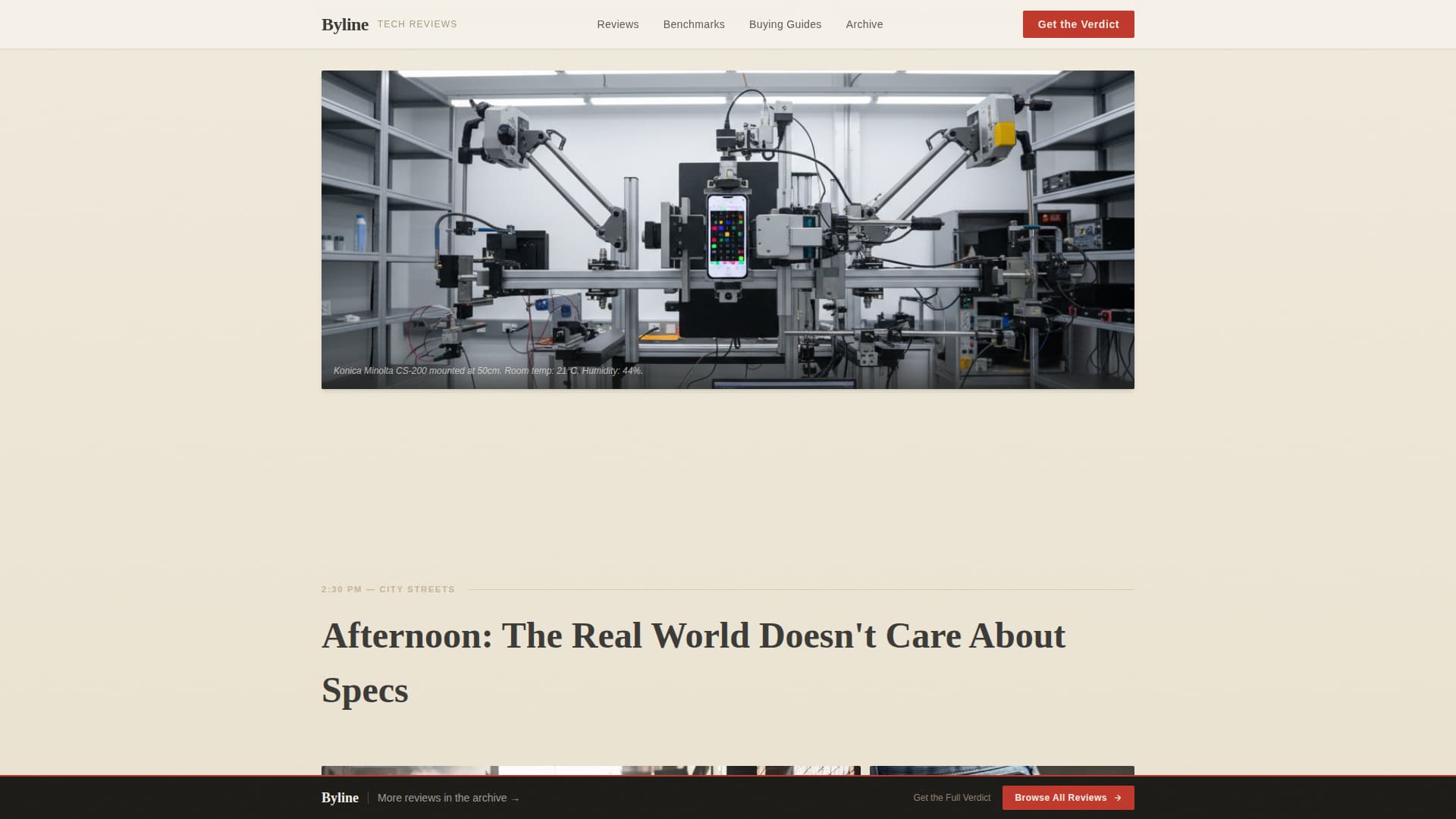 Tech & Gadget Blog Reviews Website Template