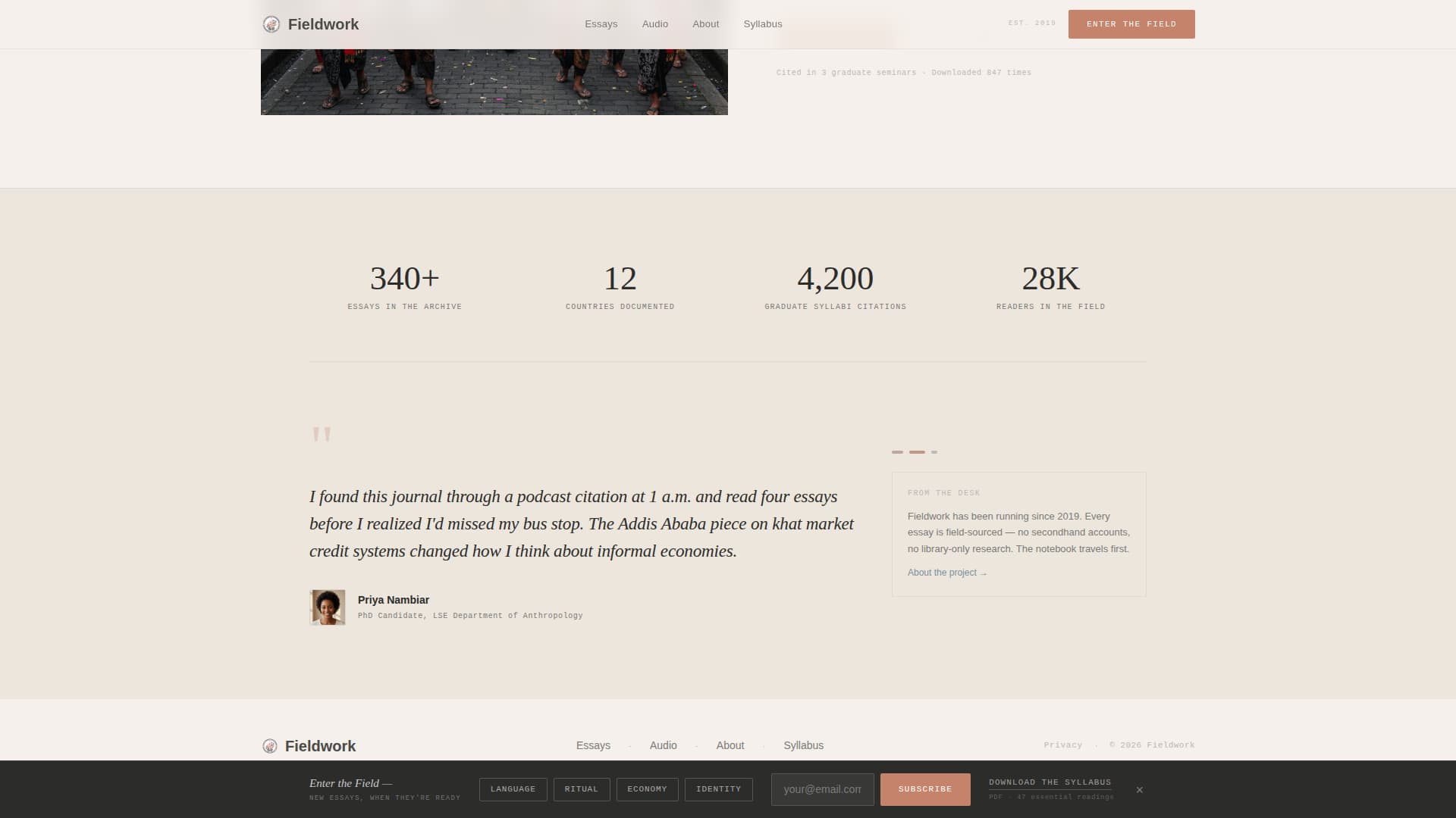 History & Culture Blog Blog Website Template