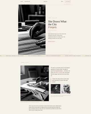 News & Magazine Blog Website Template