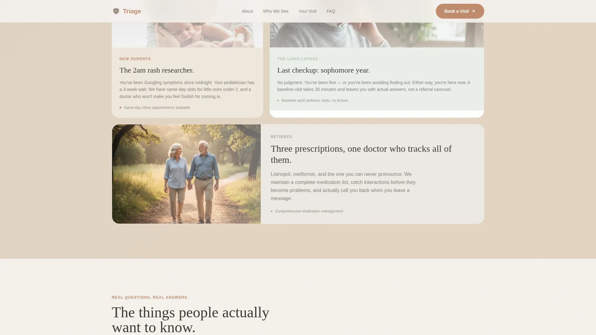 General Practice & Family Medicine New Patient Website Template