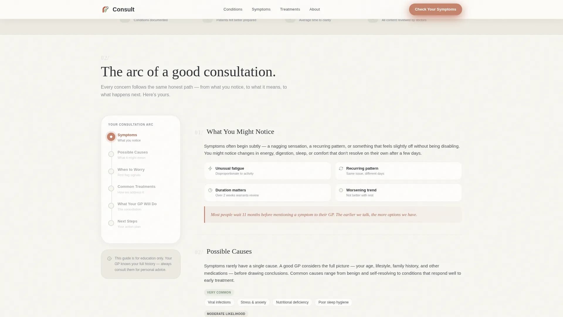 Compass - General Practice Landing page Template